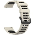 thumbnail image 2 of 22mm Smart Sports Watch Two-Color Silicone Replacement Strap, Breathable, Lightweight, Sweat & Water Resistant, Versatile for Various Occasions, 2 of 5