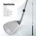thumbnail image 3 of Ultimate Golf Wedge 56 Degree Sand Wedge Lob Wedge High Loft Golf Club Right Handed Silver, 3 of 7