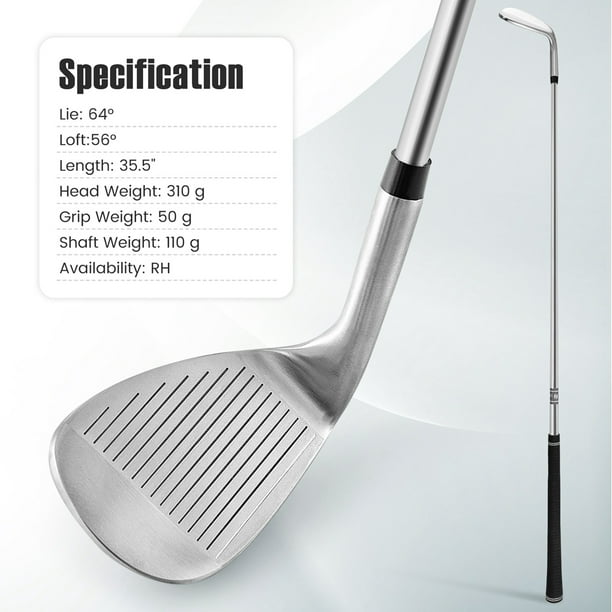 Ultimate Right-Handed Golf Wedge, 56 Degree High Loft, Sand