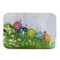 thumbnail image 2 of Easter Door Mat Decorative Front Door Mat, Non-Slip Rubber Easter Welcome Decorative Doormat, Colorful Easter Eggs Rabbit Bunny, Easter Outdoor Floor Mat, 15.7"x23.6", 2 of 3