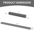 thumbnail image 2 of BalanceFrom 9 Foot Folding Balance Gymnastics Floor Beam with Handles, Gray, 2 of 7