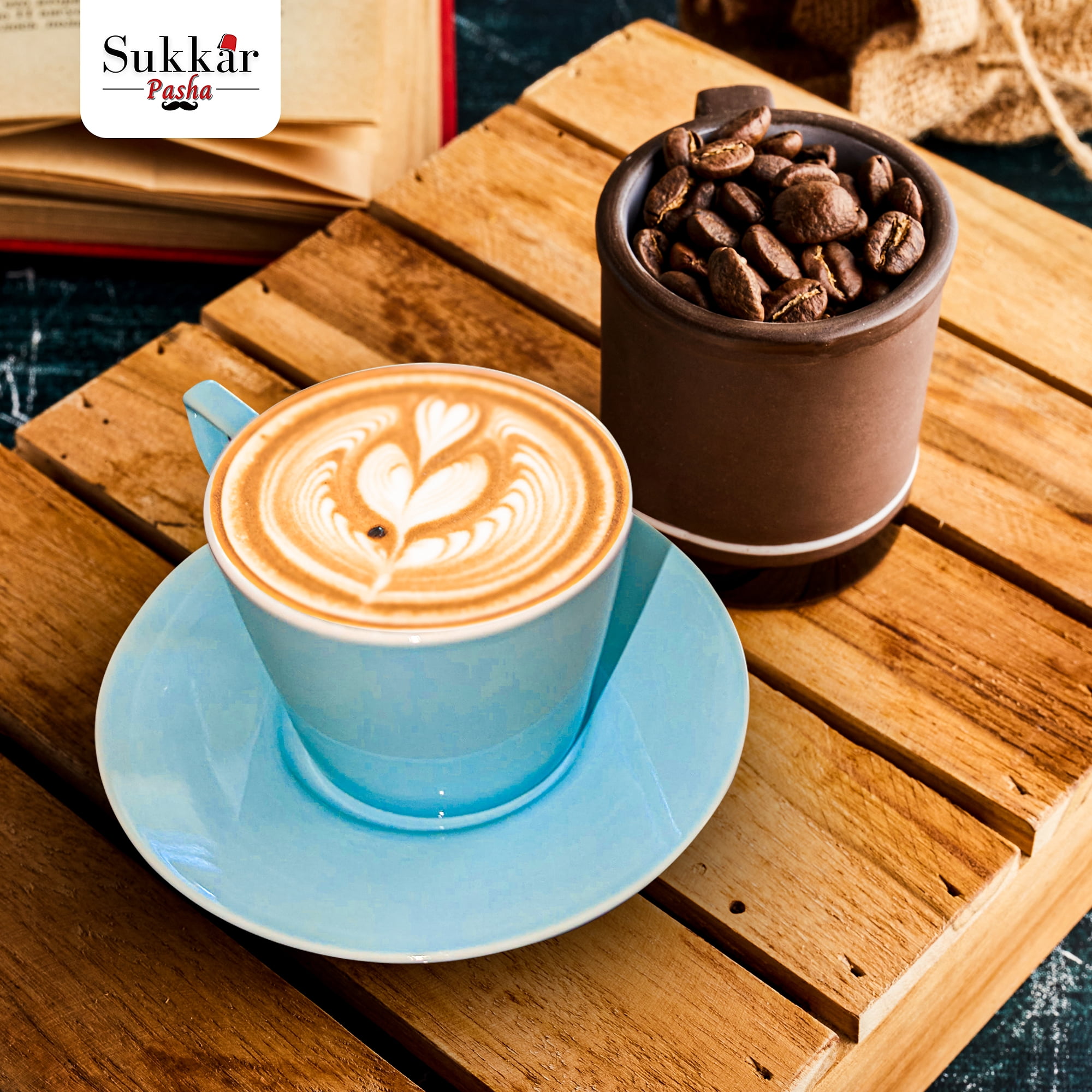 8 oz Cappuccino Cup Set with Saucers, Espresso Coffee Cups, Latte Macchiato   8-Piece Multicolored assorted Coffee Cup Mug Set with gift box  Professional-Grade Porcelain - Walmart.com