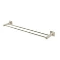thumbnail image 5 of Contemporary II 24" Wall Mounted Double Towel Bar, Bronze, 5 of 5