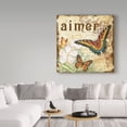 thumbnail image 3 of Trademark Fine Art 'Inspirational Butterflies' Canvas Art by Jean Plout, 3 of 3
