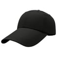 thumbnail image 2 of Women's Uv-Resistant Wide Brim Adjustable Baseball Cap Lightweight Breathable All Season Sun Shade Comfortable Soft Sports Hat by Yigetop Black One Size, 2 of 5