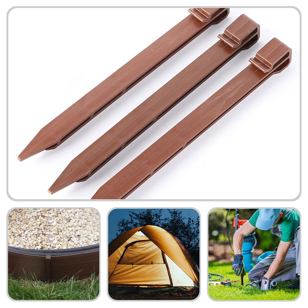 NICERIO Nicerio Coffee Plastic Ground Stakes for Outdoor Use Durable and Reusable