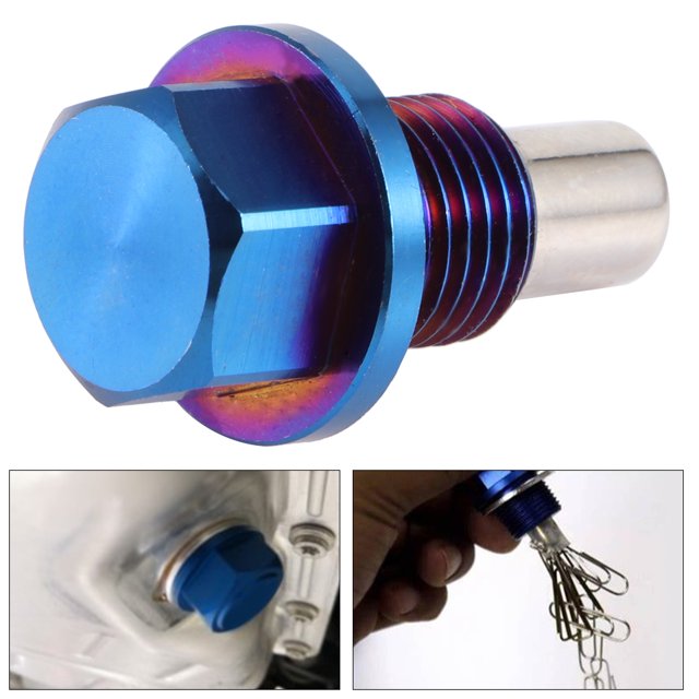Adaptador de drenaje de aceite, aleación de aluminio, tapón de drenaje de aceite magnético, tapón de drenaje de aceite, artesanía superior