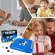 thumbnail image 3 of White Chess Game Board, Compact 10.43x1.57x13.78 Inches, Cognitive Development, Visual Focus, Reverse Brain Teaser for Travel and Desk, 3 of 5