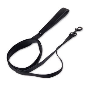 Vibrant Life 6' Anti-Shock Comfort Leash, Black
