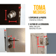 thumbnail image 4 of Cerradura Inteligente "B110" / 5 Métodos de acceso/Huella, Llave, APP/WiFi/Seguridad Extra/Español DAXXON B110, 4 of 8