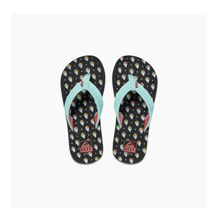 

Reef Ahi Snow Cone Sandals Kids Mint Pink 4k-5k