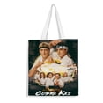 thumbnail image 1 of Cobra Kai Bolso de tela con estampado de lienzo para mujer, bolsa de compras reutilizable y estética, con cremallera interior, regalo para mujer, 35 × 40 cm., 1 of 6