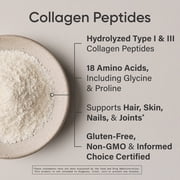 Sports Research® Collagen Peptides - Hydrolyzed Type 1 & 3 Collagen Powder Protein Supplement (82 Servings)