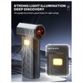 thumbnail image 2 of Plumero Eléctrico de Alta Potencia de 130.000 RPM, Soplador de Polvo Portátil de 6 Velocidades con Luz LED, Martillo de Seguridad, Miniventilador Turbo B, 2 of 5