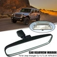 thumbnail image 4 of Interior Rear View Mirror Assembly Fit For 1976-2012 Jeep YJ JK CJ TJ, 4 of 8