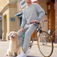 thumbnail image 4 of Popular Two-Piece Men's Sportswear High Quality Sportswear Men Running Sets Long Sleeve Hoodie and Joggers 2-Piece, 4 of 5