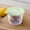 Green, variant on Plastic Fruit Storage Container, Travel Friendly Portable Box, Refrigerator Safe for Indoor Storage, Durable Build for Takeout Lunch Needs