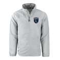 thumbnail image 2 of Men's Cutter & Buck  Gray San Jose Earthquakes Big & Tall Charter Eco Knit Recycled Full-Zip Hoodie Jacket, 2 of 3