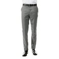 thumbnail image 7 of Azzuro Men's 3-Pack of Neutral Color Dress Pants: Black, Navy, Mid Grey, 7 of 7