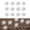 B, variant on 12Pcs LED Snowflake Wall Lights, 3D Christmas Light Up Snow Flake Set, Cozy Winter Night Light