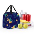 thumbnail image 3 of Bolsa térmica para almuerzo MGEZCOO: tela Oxford impermeable, mantiene la comida fresca durante 4 horas, ideal para el trabajo, la escuela y actividades al aire libre., 3 of 8
