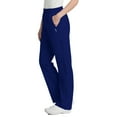 thumbnail image 4 of Landau Essentials Relaxed Fit 2-Pocket Elastic Scrub Pants for Women 8327, 4 of 6