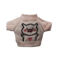 thumbnail image 2 of 12-Inch Plush Duck Sweater Set, Fashion Doll Clothes Accessories for Stuffed Animals, DIY Outfits for 12-Inch Plushies, Stylish Knitted Mini Apparel D#188 Multicolor, 2 of 3