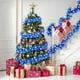 thumbnail image 1 of Cinta para árbol de Navidad para colgar adornos | Tira decorativa de lana para coronas y guirnaldas | Ribete festivo de 200 cm para decoración de ventanas, fiestas y el hogar, 1 of 9