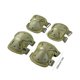 thumbnail image 2 of Juego de 4 rodilleras y coderas de nailon duradero para ciclismo (verde militar) Ehuebsd Para estrenar, 2 of 7