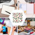 thumbnail image 6 of FORMRS 1-Subject Spiral Notebook 8" x 5" College Ruled 60 Refillable Sheet A5 Hard Cover, 2 Pack, White Christmas Holly, 6 of 7