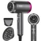 thumbnail image 1 of CONFU Secador de Pelo Iónico 1600W, Secador de Pelo Portátil, Ligero, de Secado Rápido, Iones Negativos, 3 Configuraciones de Calor y Velocidad Infinita, con Difusor y Boquilla Concentradora para Hoga, 1 of 5
