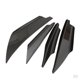 thumbnail image 1 of 2x 4 Piezas / Set Spoiler de Cuerpo de Parachoques Delantero de Fibra de Carbono Universal, 1 of 9