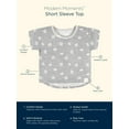thumbnail image 7 of Modern Moments by Gerber Toddler Girls Short Sleeve Ribbed Tee, 3-Pack, (12M - 5T), 7 of 7