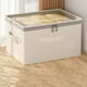 thumbnail image 5 of Caja de almacenamiento con doble cremallera, caja de almacenamiento de ropa gruesa, bolsa de almacenamiento para el hogar, caja de almacenamiento grande, almacenamiento de ropa, organizador, 5 of 8