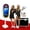 White booth+printer, variant on VANYA 40" Mirror 21.5-inch Touch Screen Magic Mirror Photo Booth with Flight Case for  partys weddings