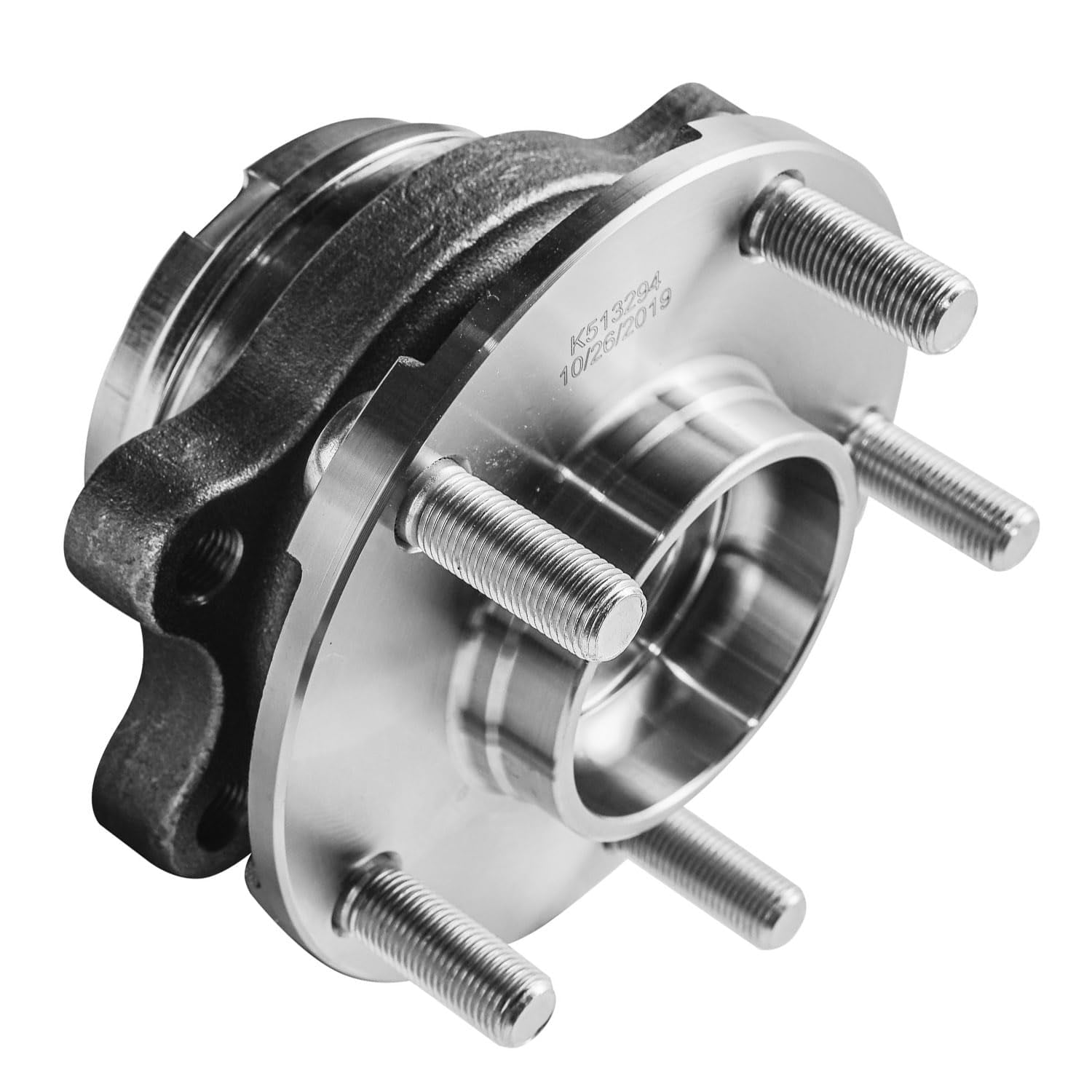 Detroit Axle -  Front Wheel Bearing Hub Assembly for 2007 2008 2009 2010 2011 2012 Nissan Altima [2.5L 5 Lug w/ABS]