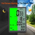thumbnail image 3 of Bicycle Computer Wireless Bike Computer Waterproof Speedometer with Green LCD Backlight, 3 of 5