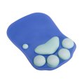 thumbnail image 1 of Methold Alfombrilla de ratón con garra de gato adorable en 7 colores, alfombrilla de ratón ultrasuave de silicona con soporte para reposamuñecas, Juegos de teclado y mouse para computadora Azul, 1 of 2