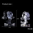 thumbnail image 3 of Rompecabezas de cristal 3D con 12 constelaciones con luz LED, 3 of 3