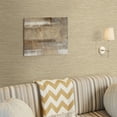 thumbnail image 4 of Warner Textures Biwa Gold Vertical Weave Unpasted Fabric Backed Vinyl Wallpaper, 27-in by 27-ft, 60.8 sq. ft., 4 of 5