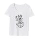 thumbnail image 3 of Camiseta para mujer verano simple traje femenino cuello redondo camiseta para el trabajo desplazamientos SG, 3 of 7