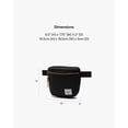 thumbnail image 2 of Hip Pack Herschel Settlement Black EcoSystem 600D, 2 of 6