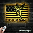 thumbnail image 5 of Craftnamesign Custom US Paint Ball Fun Game Metal Wall Art LED Light, Paintball Name Sign, 5 of 5