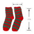 thumbnail image 3 of Ashirexll Womens Crew Socks, Fuzzy Socks for Women, Long Cozy Holiday Mid Calf Soft Plush Velvet, 3 of 3