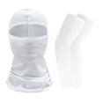 thumbnail image 1 of Ensemble d'Été Couvre-Visage et Manchons de Bras Femmes Hommes Respirant Protection du Visage Protection Solaire Manchons de Bras Longs pour Camping Cyclisme Course Monture Pêche, 1 of 7