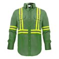 thumbnail image 1 of Flame Resistant High Visibility Hi Vis FR Shirt - 100% C - 7 oz, 1 of 3