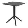 thumbnail image 1 of Sky 24 inch Square Folding Table in Black finish, 1 of 8