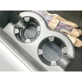 thumbnail image 4 of Red Hound Auto 2 Front Seat Floor Console Front Lower Cup Holder Inserts 2001-2006 Compatible with Chevrolet Silverado Liners Crew Cab Replacement, 4 of 5