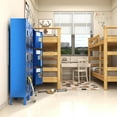 thumbnail image 2 of 66" Metal Lockers for Employees 3 Tier Storage Locker with Doors and Shelves,Steel Lockable Cabinet with Hooks Gray Tall Locker for School Office Gym Home Garage, 2 of 6