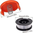 thumbnail image 4 of Black+decker A6481 Spool + 6 Pack Line Compatible With Reflex Strimmer, 4 of 4
